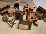 Vintage houten Western miniatuur gebouwen, Ophalen of Verzenden