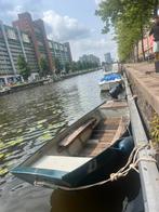 Stalen vlet met buitenboordmotor (2022) –compleet uitgerust!, Watersport en Boten, Ophalen, Gebruikt, Motorboot