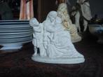 maria zittend met kind op schoot en erachter staand johannes, Antiek en Kunst, Antiek | Religie, Ophalen of Verzenden