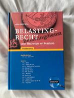 Belastingrecht voor Bachelors en Masters, Boeken, Studieboeken en Cursussen, Ophalen of Verzenden, Beta, Zo goed als nieuw, HBO