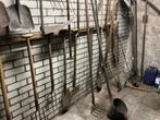 Oud boeren gereedschap wand vol, Antiek en Kunst, Ophalen