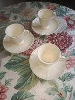WEDGWOOD koffiekopjes (3) queens shape, Ophalen of Verzenden, Zo goed als nieuw, Wedgwood, Kop(pen) en/of Schotel(s)