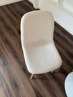 Mooie tafel met teddy stoelen, Huis en Inrichting, Stoelen, Ophalen, Gebruikt, Wit, Vier