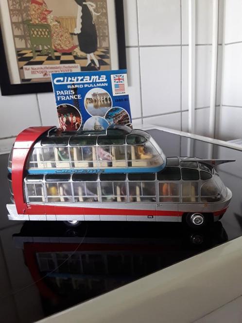 CITROEN U55 Currus Cityrama bus Parijs 1959 met passagiers, Hobby en Vrije tijd, Modelauto's | 1:43, Gebruikt, Universal Hobbies