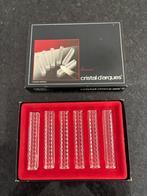 Vintage set kristallen messenleggers cristal d’arques. Set 6, Ophalen of Verzenden