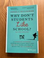 Why don’t students like school van Daniel T. Willingham, Ophalen of Verzenden, Alpha, Zo goed als nieuw, HBO