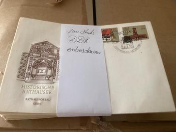 100stuks fdc/brieven DDR onbeschreven voor een goed bod moge beschikbaar voor biedingen