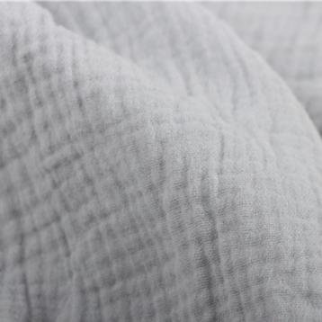 Promo! 5743)138x50cm Double Gauze tetra licht grijs beschikbaar voor biedingen