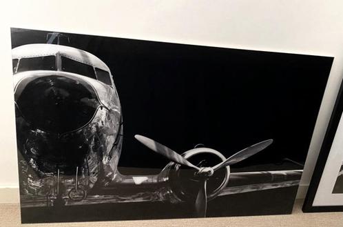 Foto Vliegtuig - DC-3 Dakota op acrylglas, Huis en Inrichting, Woonaccessoires | Schilderijen, Tekeningen en Foto's, Nieuw, Foto of Poster