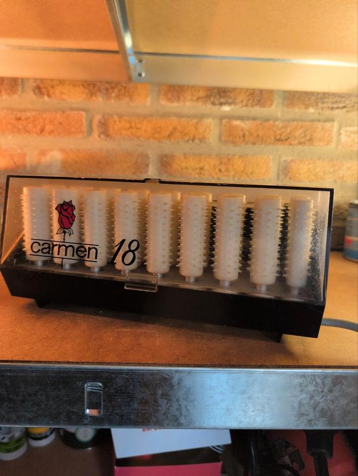 Carmen Set Zonder Klemmen - Vintage Haarrollers, Witgoed en Apparatuur, Persoonlijke-verzorgingsapparatuur, Gebruikt, Haarverzorging
