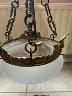 Exclusieve antieke bronzen lamp ., Antiek en Kunst, Antiek | Lampen, Ophalen of Verzenden