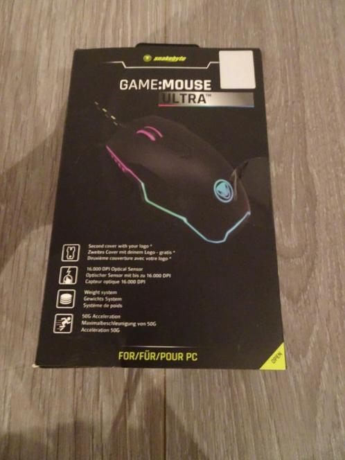 game muis Ultra Snakebyte nieuw, Computers en Software, Muizen, Nieuw, Muis, Bedraad, Ophalen of Verzenden