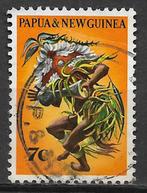 Papua & New Guinea 1971 Folklore traditionele dans, Verzenden, Gestempeld