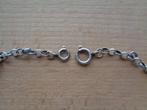 zilveren bedelarmband met zeven bedels [440], Verzenden, Zilver, Armband