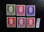 noorwegen - dienst zegels / postfris 1978/1981 (xx-379), Postzegels en Munten, Noorwegen, Ophalen of Verzenden, Postfris