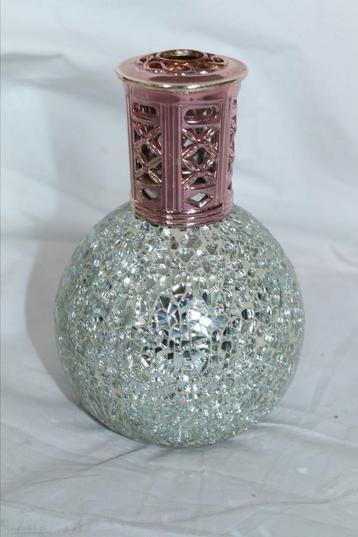 Ashleigh & Burwood geurlamp mozaïek glas zilverkleur  beschikbaar voor biedingen