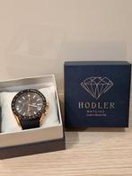 Hodler Horloge luzern black rosé goud, Ophalen of Verzenden, Nieuw, Roze