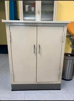 vintage metaal BAISCH kast dokter industrieel mid-century, Ophalen, Huis en Inrichting
