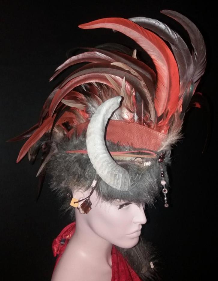 Mohawks, sommige met Horens en/of Veren - Uniek!, Kleding | Dames, Hoeden en Petten, Nieuw, Hoed, One size fits all, Ophalen of Verzenden