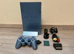 Playstation 2 Phat Console Aqua Blue - PS2, Ophalen of Verzenden, Zo goed als nieuw, Met 1 controller