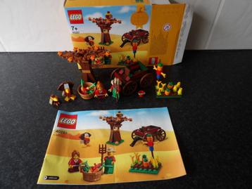 als nieuw Lego 40261 thanksgiving oogst incl doos + boekje beschikbaar voor biedingen