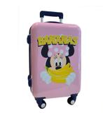 Minnie Mouse Trolley Koffer ABS - Disney - Gratis Verzending, Sieraden, Tassen en Uiterlijk, Koffers, Hard kunststof, Nieuw, Minder dan 50 cm