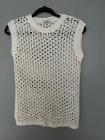 Max Mara witte opengewerkte top, Maat 38/40 (M), Wit, Max Mara, Ophalen of Verzenden