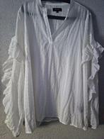 Nieuw Refined witte roezel blouse Maat xl, Verzenden, Wit, Maat 46/48 (XL) of groter, Refind