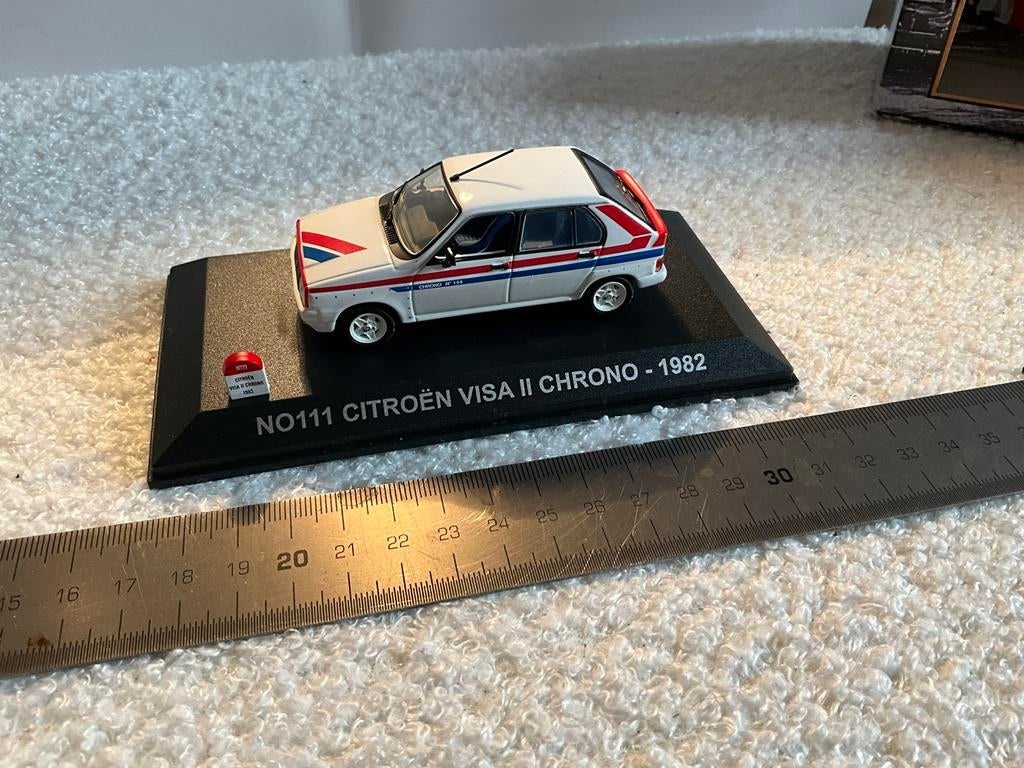 Citroën Visa II Chrono 1982 Norev 1:43, Ophalen of Verzenden, Nieuw, Auto, Norev
