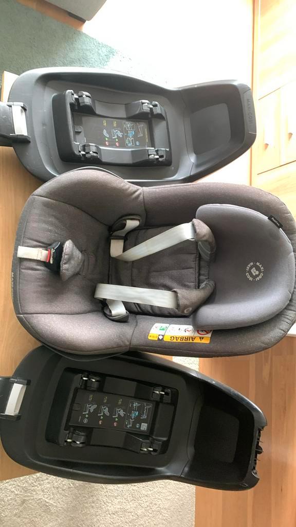 Maxi cosi pearl met 2 onderstellen, Kinderen en Baby's, Autostoeltjes, Gebruikt, Maxi-Cosi, 0 t/m 18 kg, Isofix, Ophalen