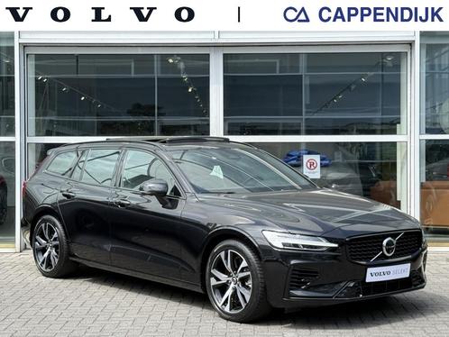 Volvo V60 T6 398PK Recharge Plus Dark| Panodak| Adap.Cruise|, Auto's, Volvo, Bedrijf, V60, 360° camera, 4x4, ABS, Achteruitrijcamera
