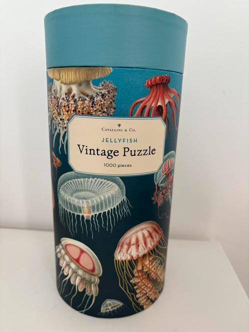 Cavallani & Co - Vintage Puzzel - Jellyfish, Hobby en Vrije tijd, Denksport en Puzzels, Zo goed als nieuw, Ophalen of Verzenden