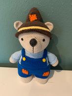 Gehaakte Vogelverschrikker Beer, Kinderen en Baby's, Speelgoed | Knuffels en Pluche, Ophalen of Verzenden, Nieuw, Beer