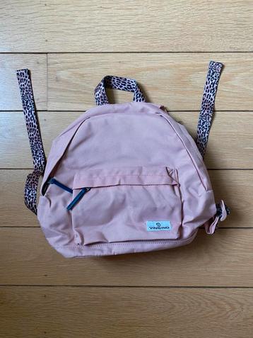 Roze Vingino Rugzak met Luipaardprint hengsels beschikbaar voor biedingen