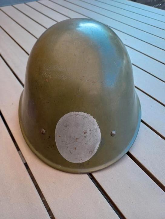 HELM NED. LEGER, Verzamelen, Militaria | Tweede Wereldoorlog, Landmacht, Helm of Baret, Nederland, Ophalen of Verzenden