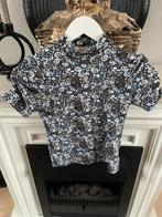 D-Zine gebloemd shirt maat 140/146 blauw/wit, Kinderen en Baby's, Kinderkleding | Maat 140, Meisje, D-Zine, Ophalen of Verzenden