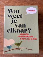 Stine Jensen - Wat weet je van elkaar? zgan, Ophalen of Verzenden, Zo goed als nieuw