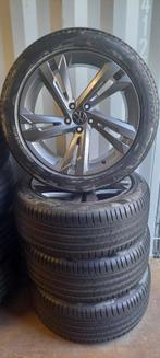 19'' Tiguan Valencia velgen met Pirelli zomerbanden, 19 inch, Gebruikt, 255 mm, Banden en Velgen