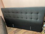 Mooie grijze bedbodem, Kleine tweezitsbank, Huis en Inrichting, Ophalen, Overige typen, 50 tot 100 cm, Zo goed als nieuw