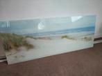 Zeezicht glasplaat met bevestigings plaatjes, Doe-het-zelf en Verbouw, Glas en Ramen, Ophalen, Gebruikt, Minder dan 80 cm, Glasplaat