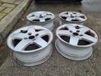 Aluminium velgen peugeot 207. Wielmaat oa 185x65x15, Auto diversen, Wieldoppen, Ophalen, Gebruikt