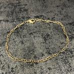 14 karaats gouden armband massief flat magnum, Sieraden, Tassen en Uiterlijk, Armbanden, Ophalen of Verzenden, Nieuw, Goud