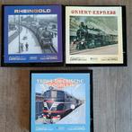 Minitrains 1/220 o.a. Orient express, Verzamelen, Ophalen, Zo goed als nieuw, Trein, Boek of Tijdschrift