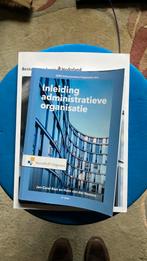 Jan-Carel Bast - Inleiding administratieve organisatie, Jan-Carel Bast; Hans van der Hoeven, Ophalen of Verzenden, Management