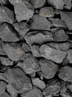 Canadian slate zwart antraciet leisteen uniek plat decoratie, Overige materialen, Verzenden, Nieuw, Antraciet