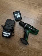 Hitachi Boor- en Schroefmachine, Gebruikt, Variabele snelheid, Ophalen of Verzenden, Boor- en Schroefmachine