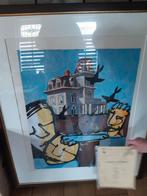 Herman Brood Zeefdruk, Ophalen