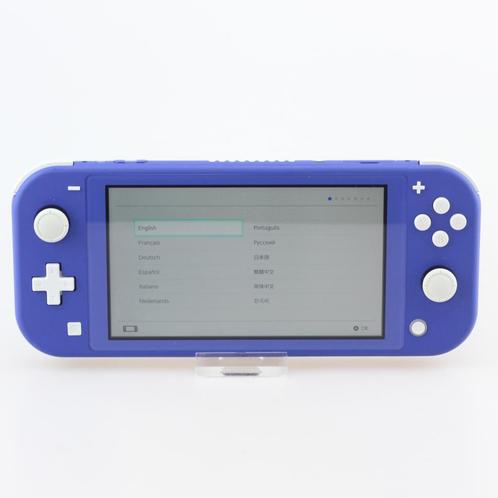Nintendo Switch Lite Incl Lader Blauw, Spelcomputers en Games, Spelcomputers | Nintendo Switch, Zo goed als nieuw