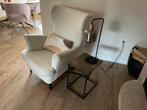 Bijzettafel, Huis en Inrichting, Minder dan 55 cm, Gebruikt, Metaal of Aluminium, Rechthoekig