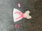 Vintage jurk, schoenen en tas voor Barbie te koop, Verzamelen, Poppen, Ophalen of Verzenden